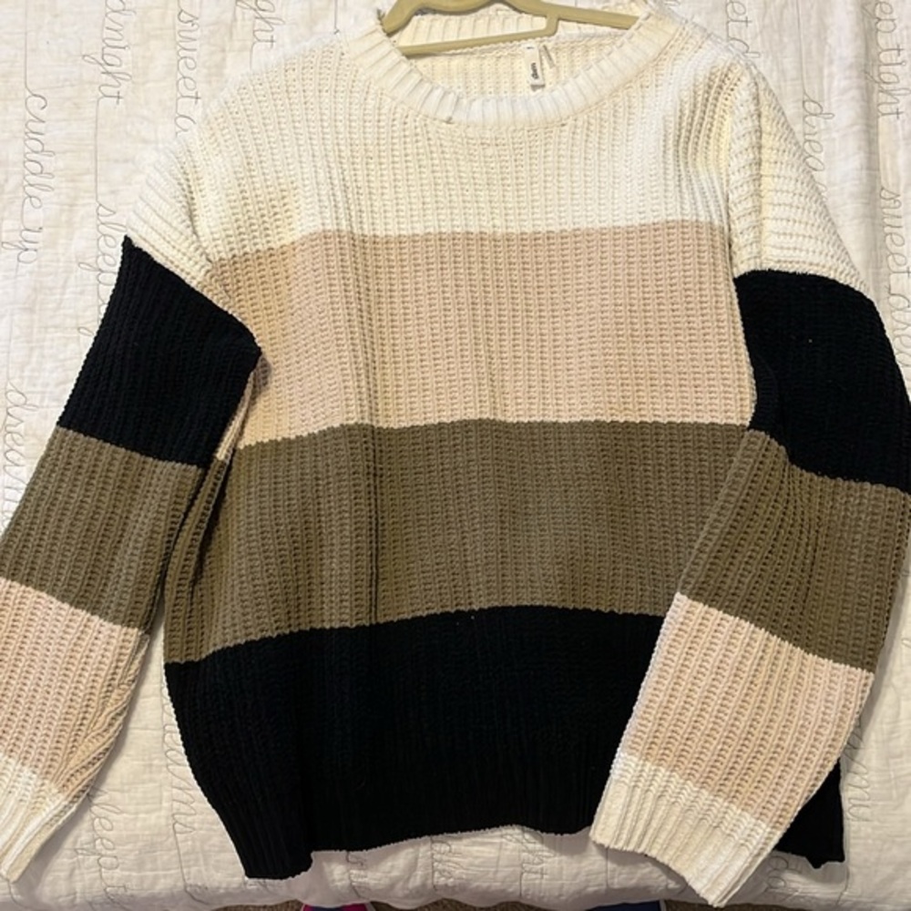 Glam chunky knit 4 color sweater size M/L